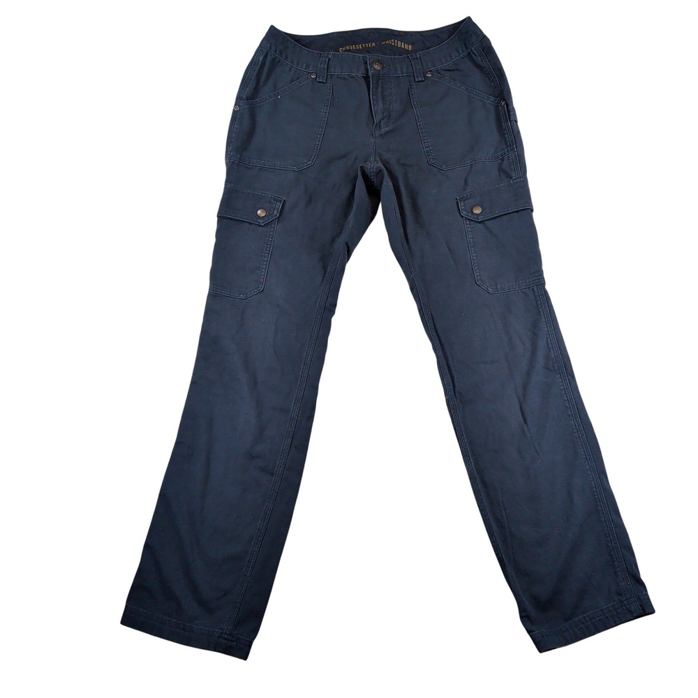 Duluth Trading Curvesetter DuluthFlex Fire Hose Slim Leg Cargo Pants 4x33 34719A
